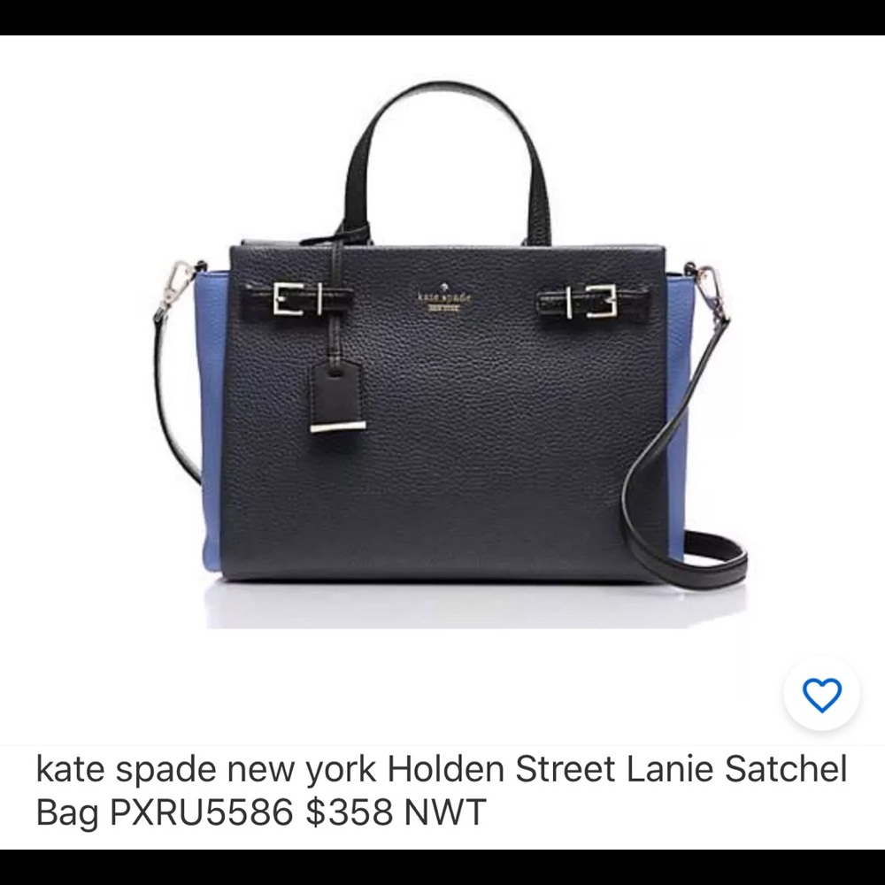 NWT Kate Spade Lanie Satchel Bag with dust bag.